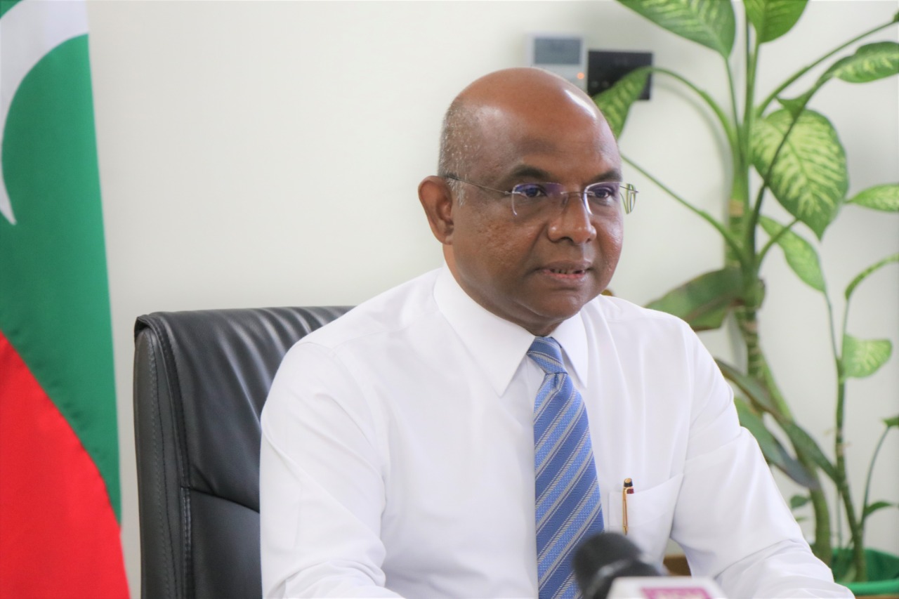 ފޮރިން މިނިސްޓަރ އަބްދުﷲ ޝާހިދު | ފޮޓޯ: ފޮރިން މިނިސްޓްރީ